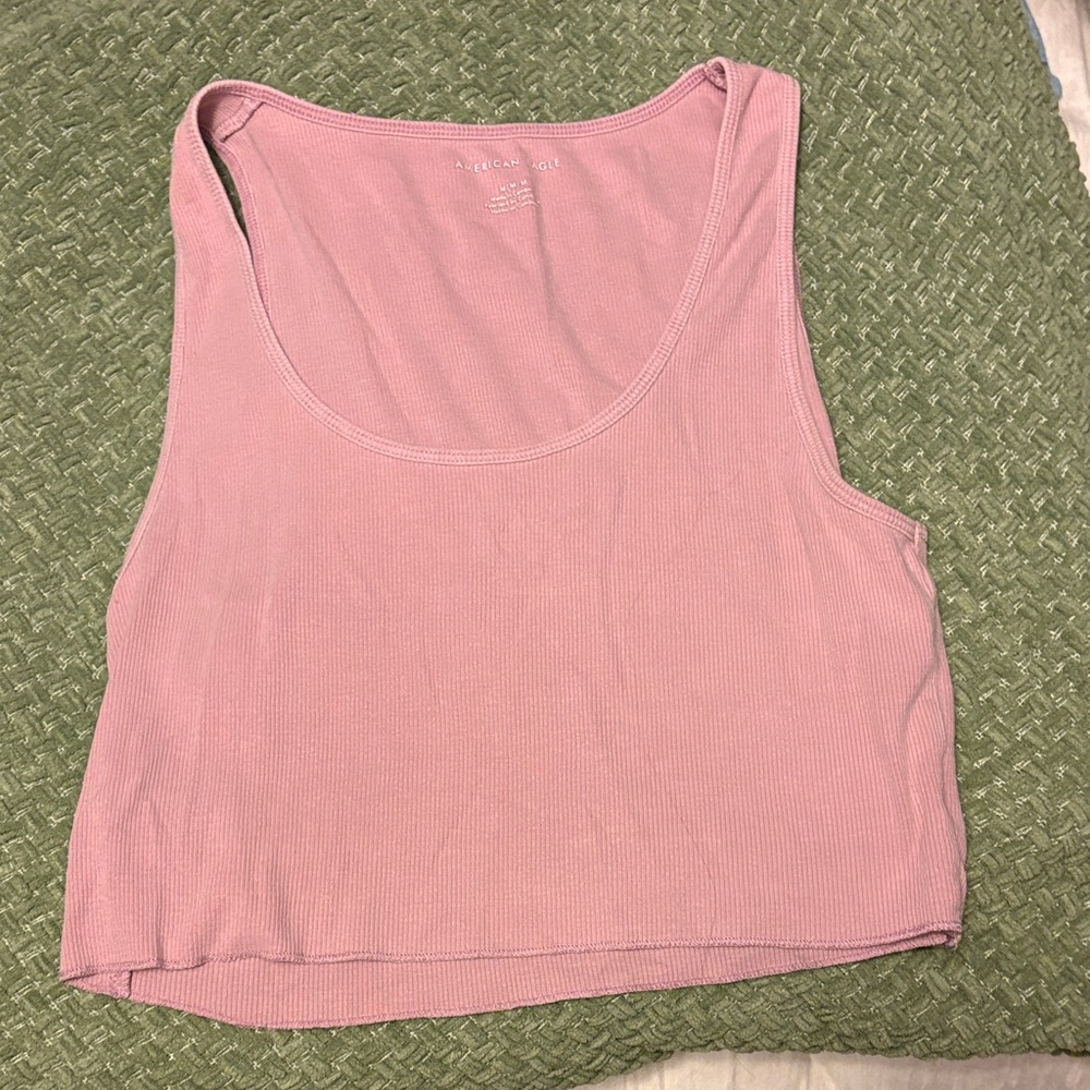 American Eagle Outfitters Light Pink Tank Top